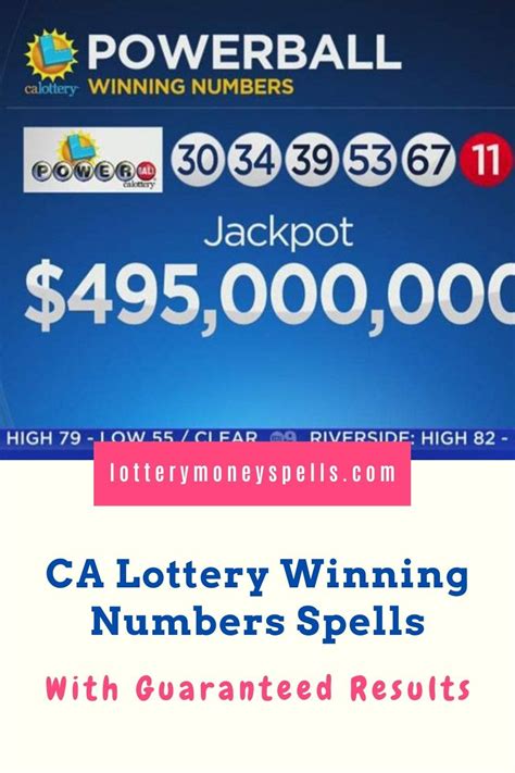 ca lottery winning numbers 2chance